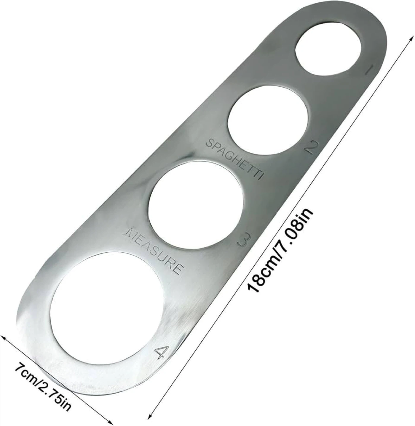Stainless Steel Spaghetti Portion Measure - photo 2