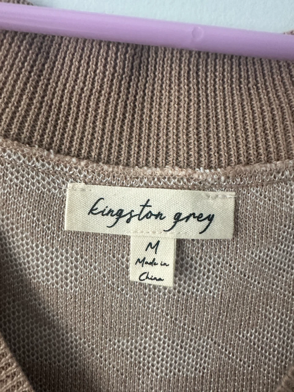 NEW Kingston Grey Houndstooth Knit Vest - Size M - photo 3