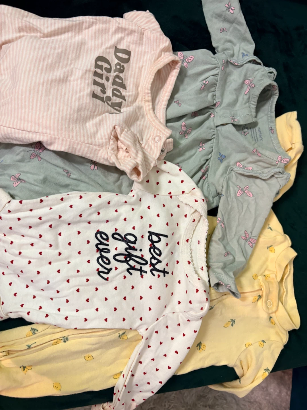 Carter's Newborn Baby Bodysuits