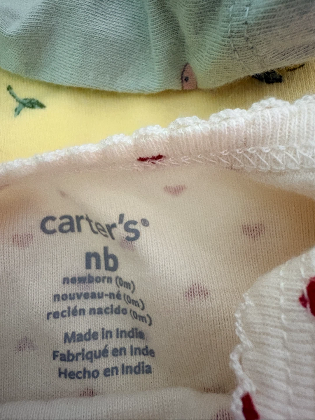 Carter's Newborn Baby Bodysuits - photo 2