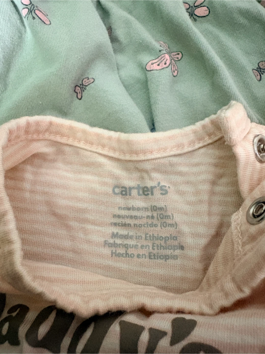 Carter's Newborn Baby Bodysuits - photo 3