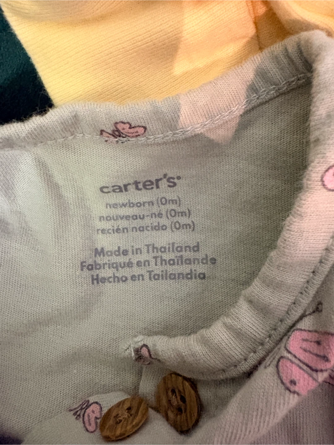 Carter's Newborn Baby Bodysuits - photo 4