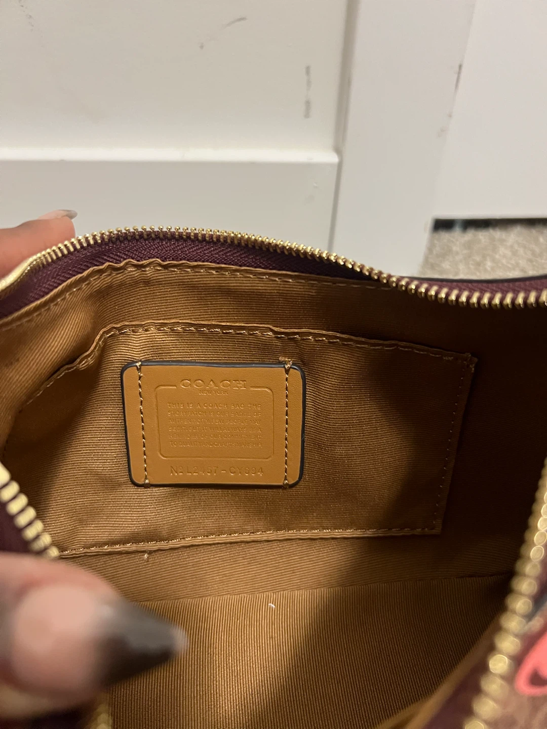 Coach Cherry Print Shoulder Bag - photo 5