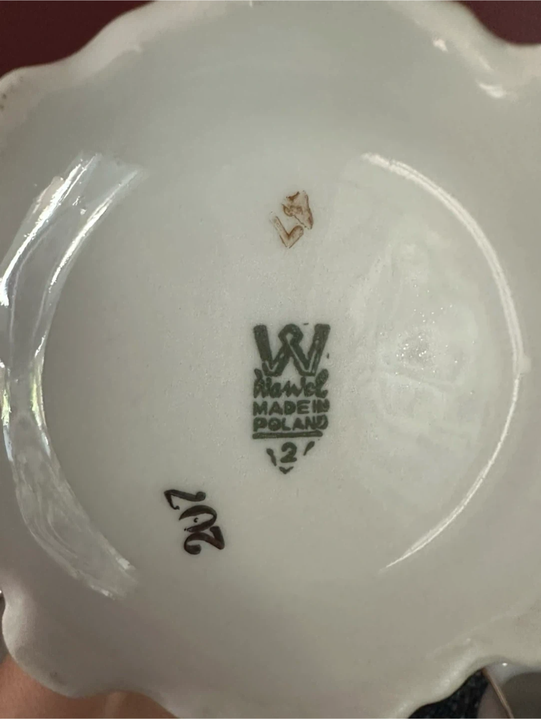 Exquisite Vintage Wałbrzych Porcelain Tea Service (27-Piece Set) - photo 4