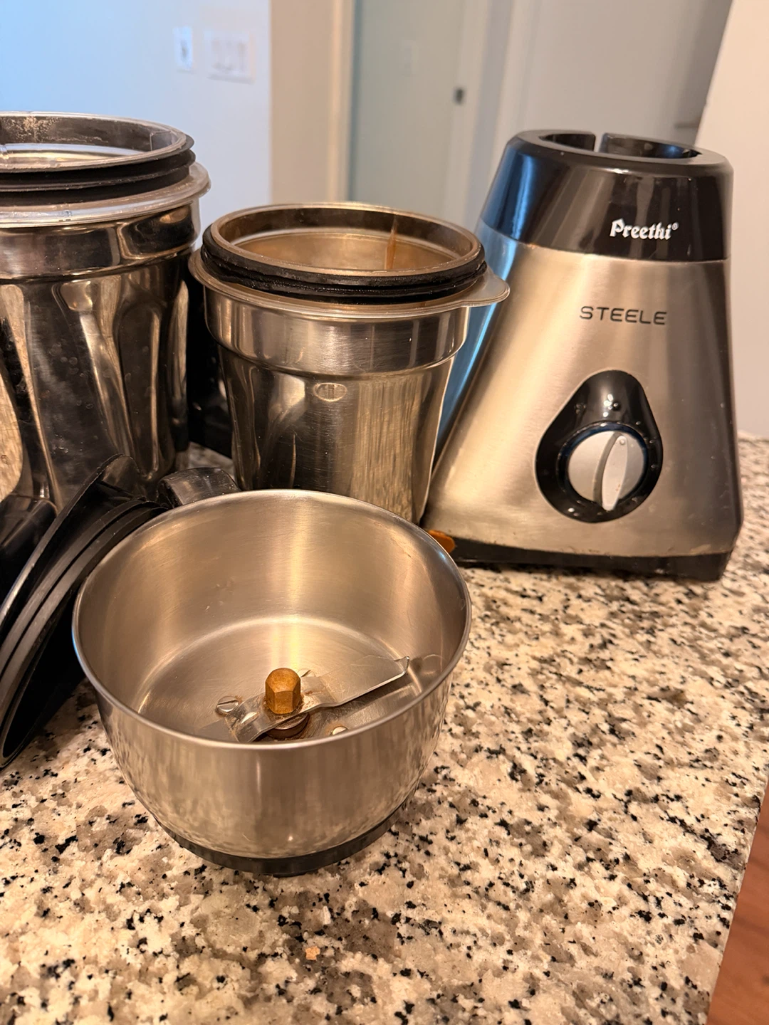 Preethi Steele Blender Base with 3 Jars - photo 2