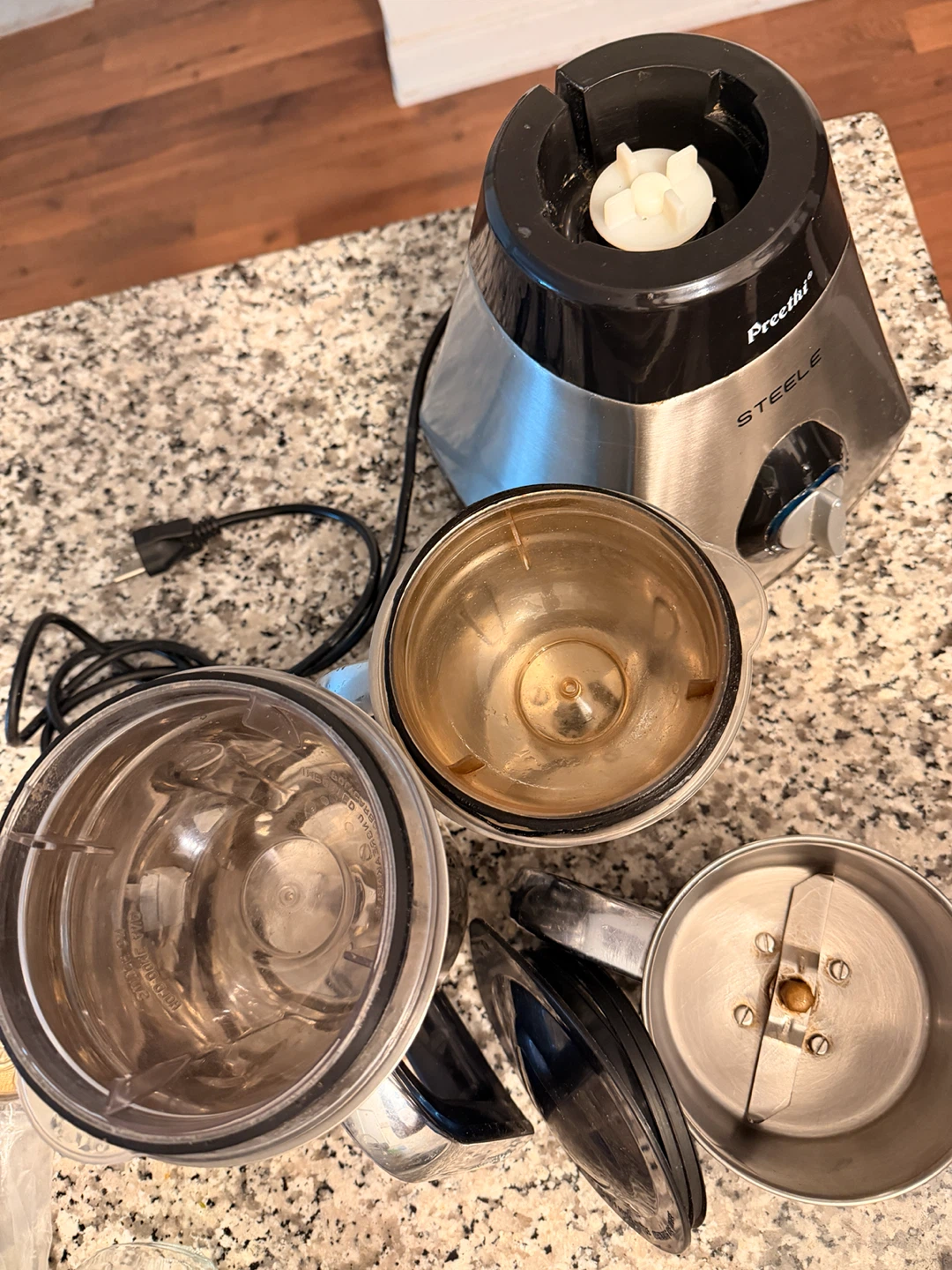 Preethi Steele Blender Base with 3 Jars - photo 3