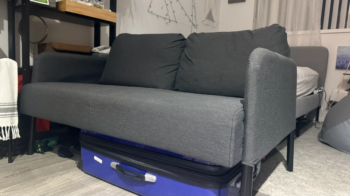 IKEA Dark Grey 2-Seater Sofa – Excellent Condition - photo 3