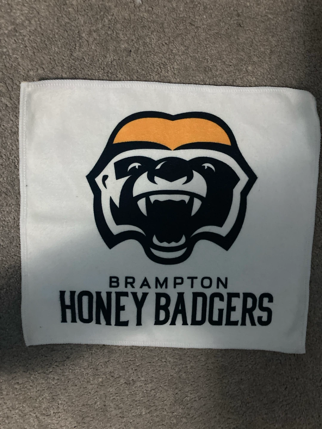 Brampton Honey Badgers Towel