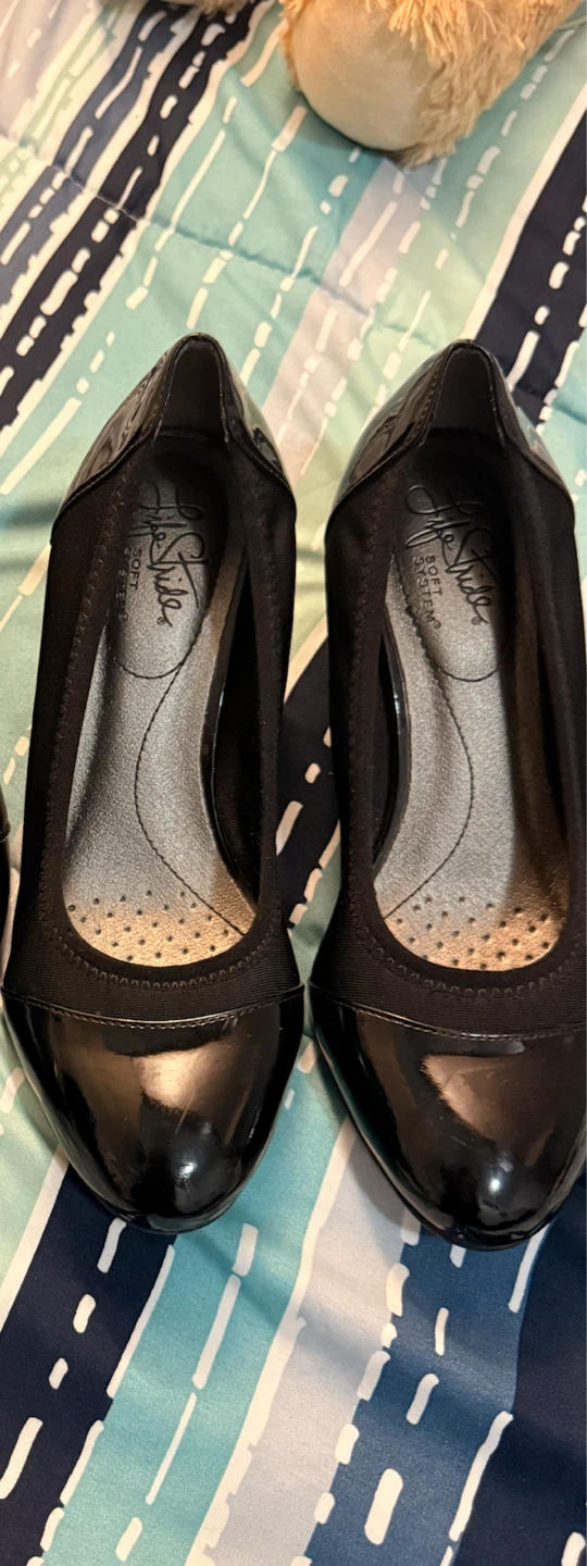 Collection by Clarks Black Leather Shoes (2 Pairs) - photo 4