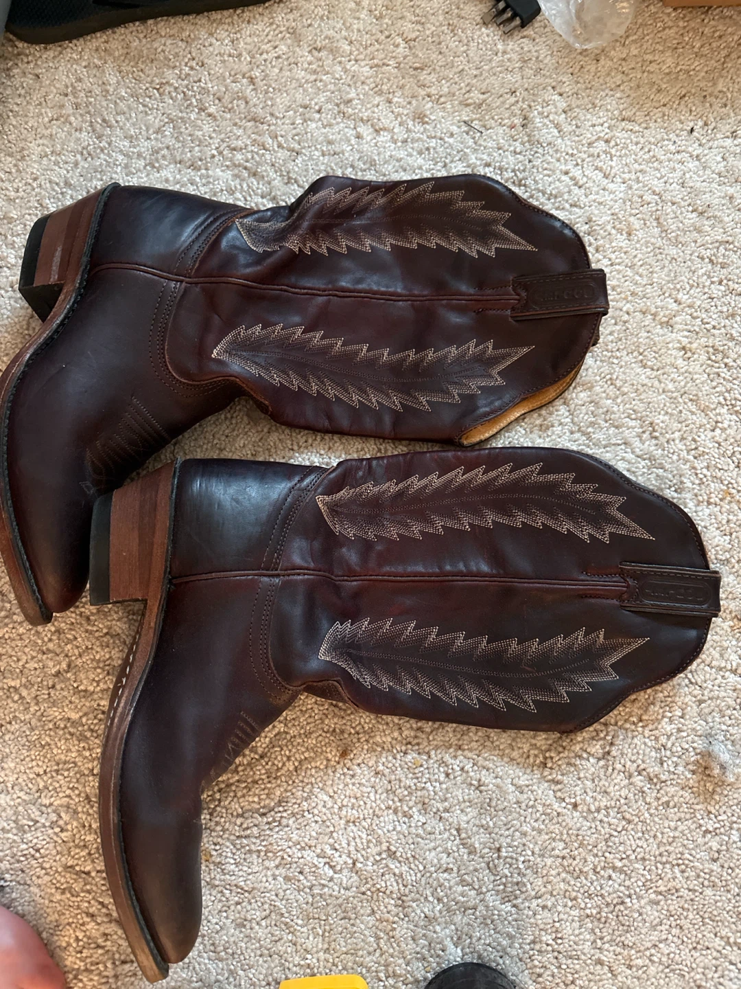 Boulet Cowboy Boots Size 6