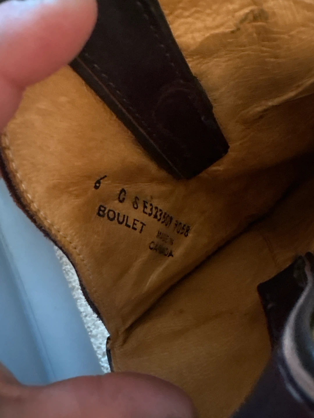 Boulet Cowboy Boots Size 6 - photo 2