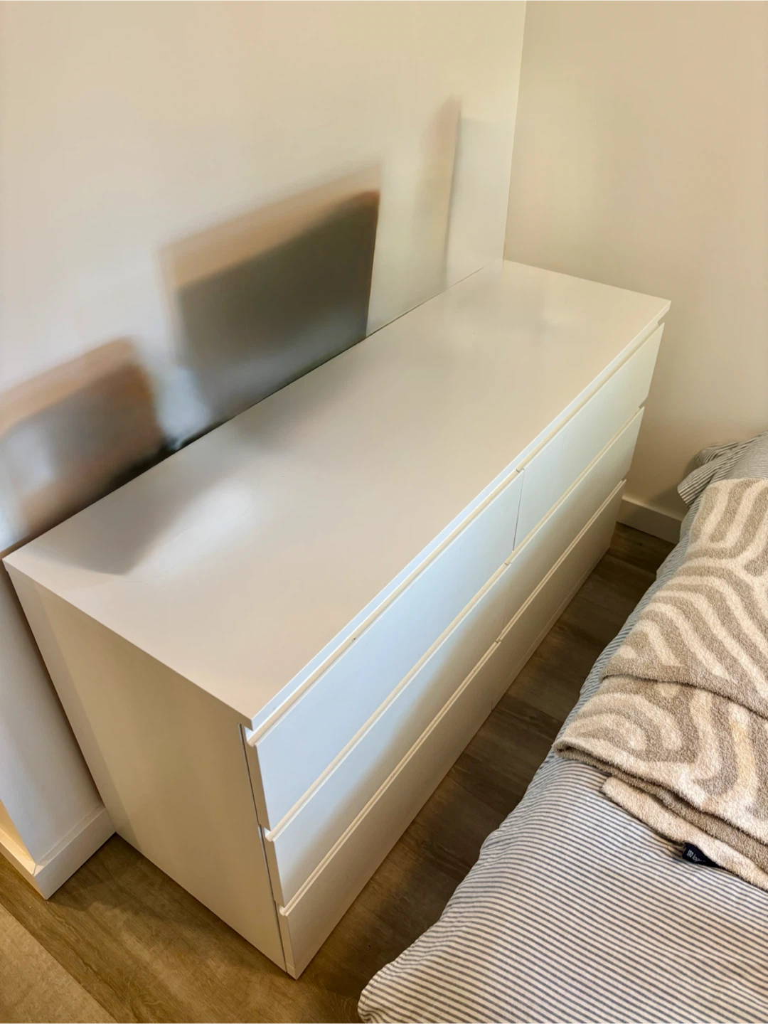 IKEA STORKLINTA 6-Drawer Dresser White
