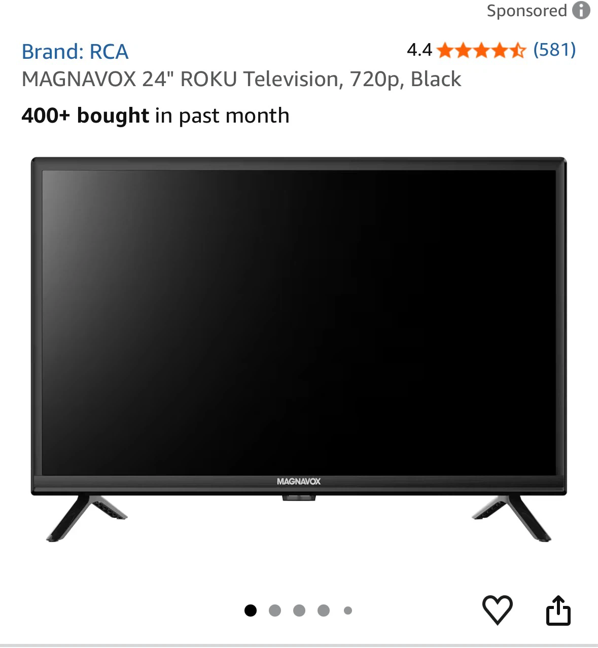Magnavox 24" Roku TV - photo 2