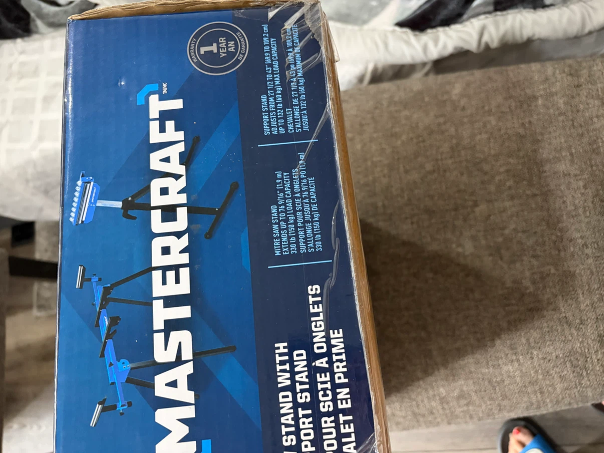 Mastercraft Mitre Saw Stand with Bonus Support Stand
