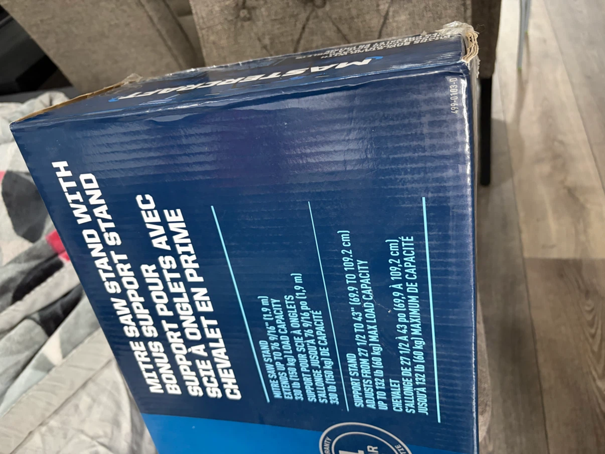Mastercraft Mitre Saw Stand with Bonus Support Stand - photo 4