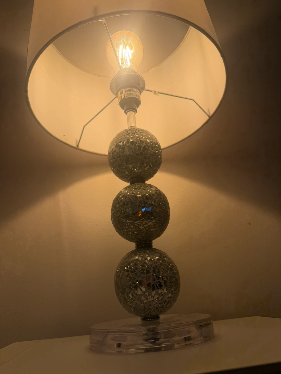 Mosaic Orb Table Lamp - photo 2