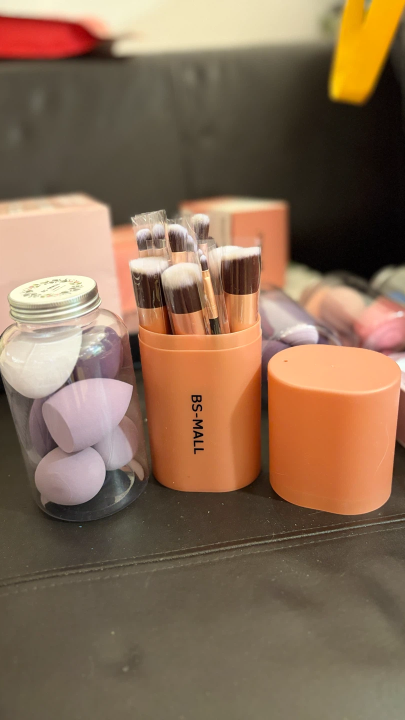 BS-MALL Makeup Brush Set and Blending Sponges