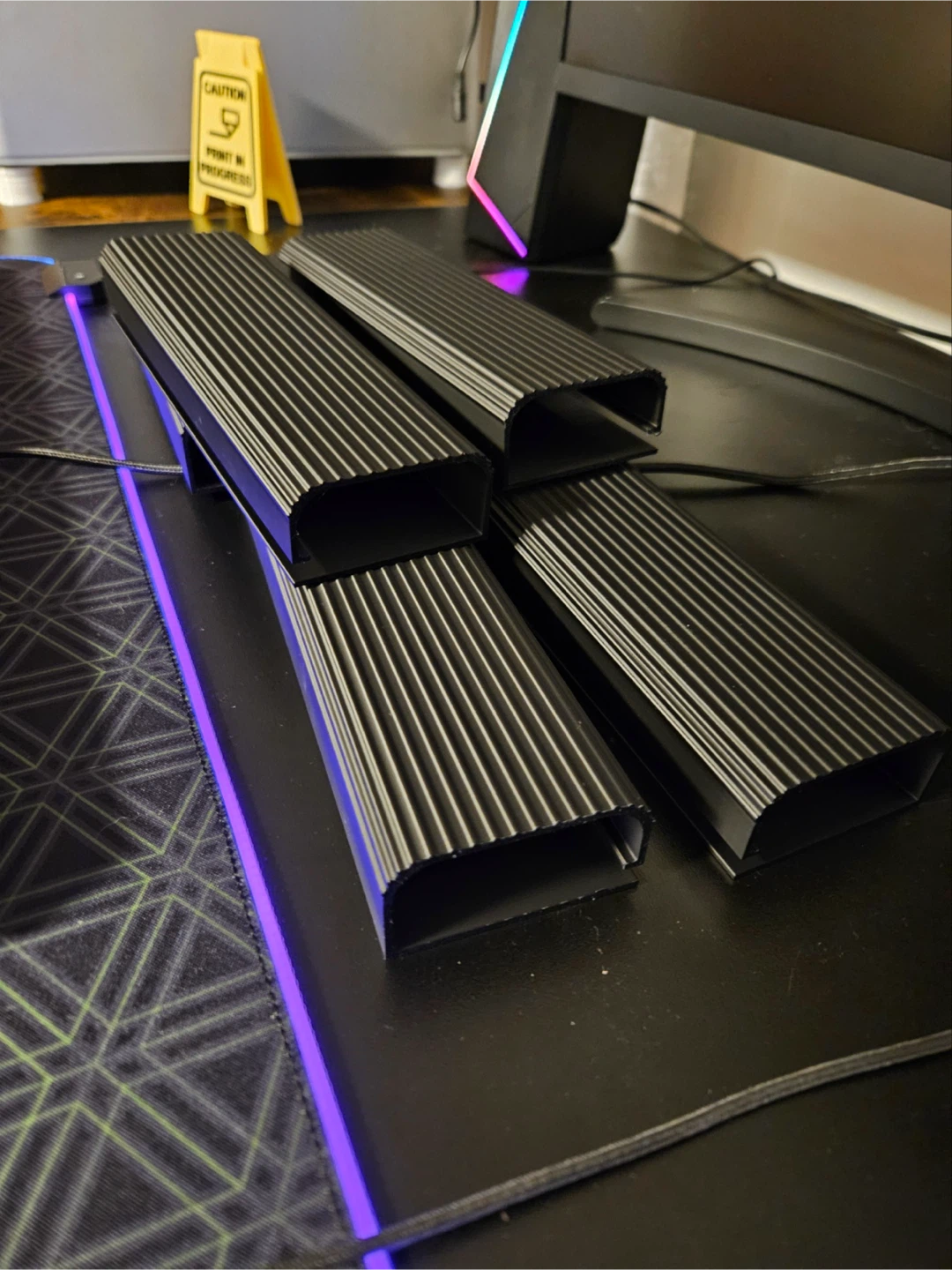 Black Cable Management Sleeves