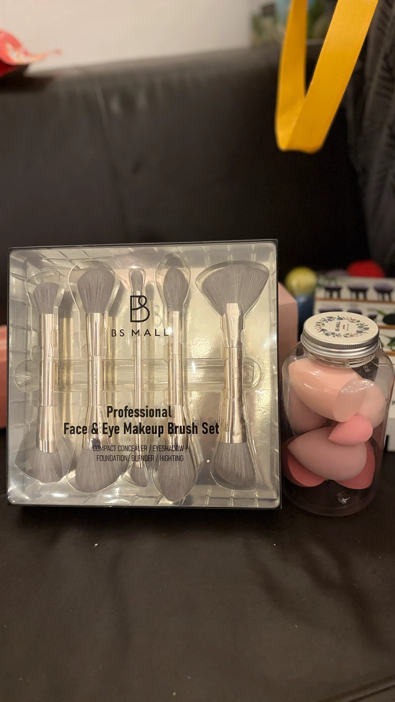 BS MALL Professional Face & Eye Makeup Brush Set