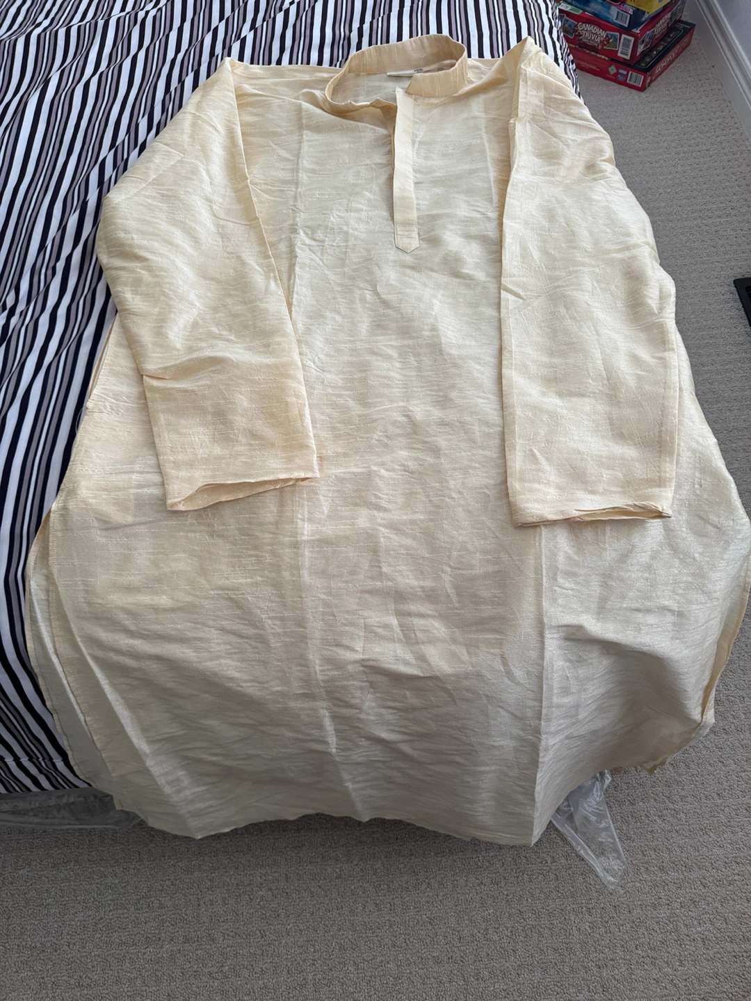 Men’s Kurta pajama size 50 cream color