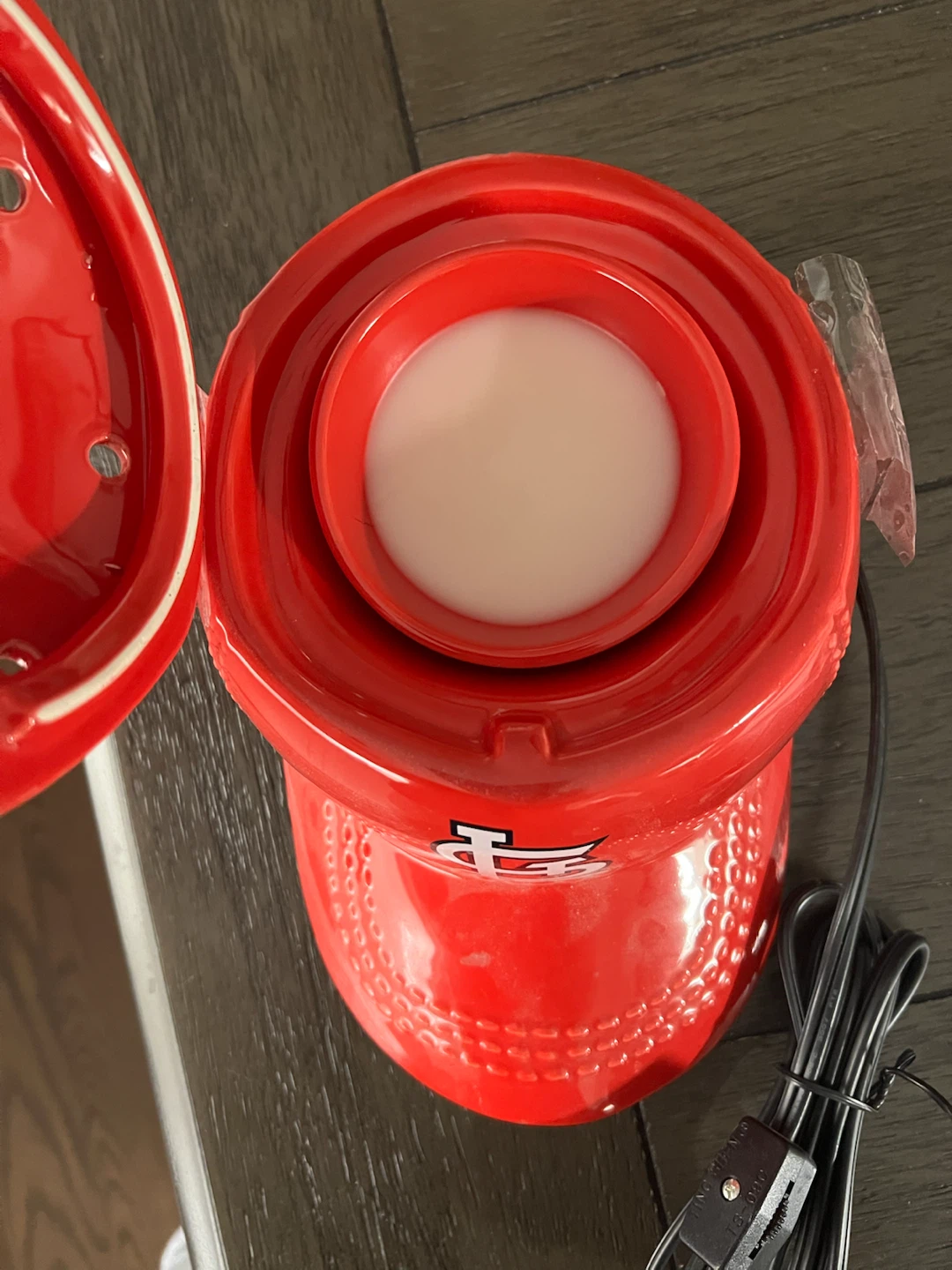 st louis cardinal scentsy candle warmer brand new - photo 3