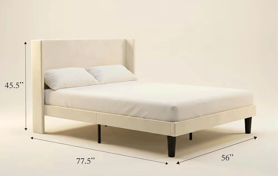 Upholstered Bed Frame - Double Size - photo 2