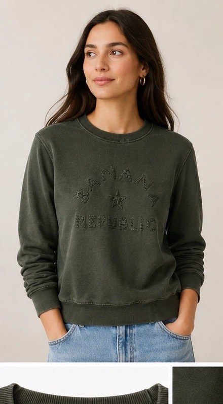 Banana Republic Women's Crewneck Sweatshirt