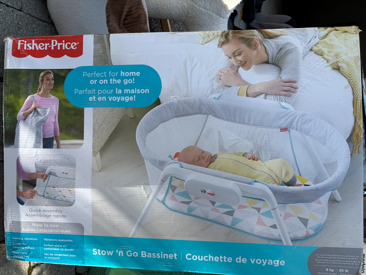 Fisher-Price Stow 'n Go Bassinet - photo 2
