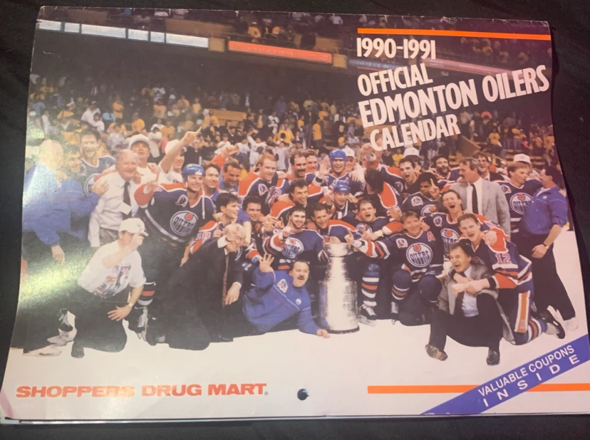 1990 Stanley Cup Champs Edmonton Oilers - Shoppers Drug Mart