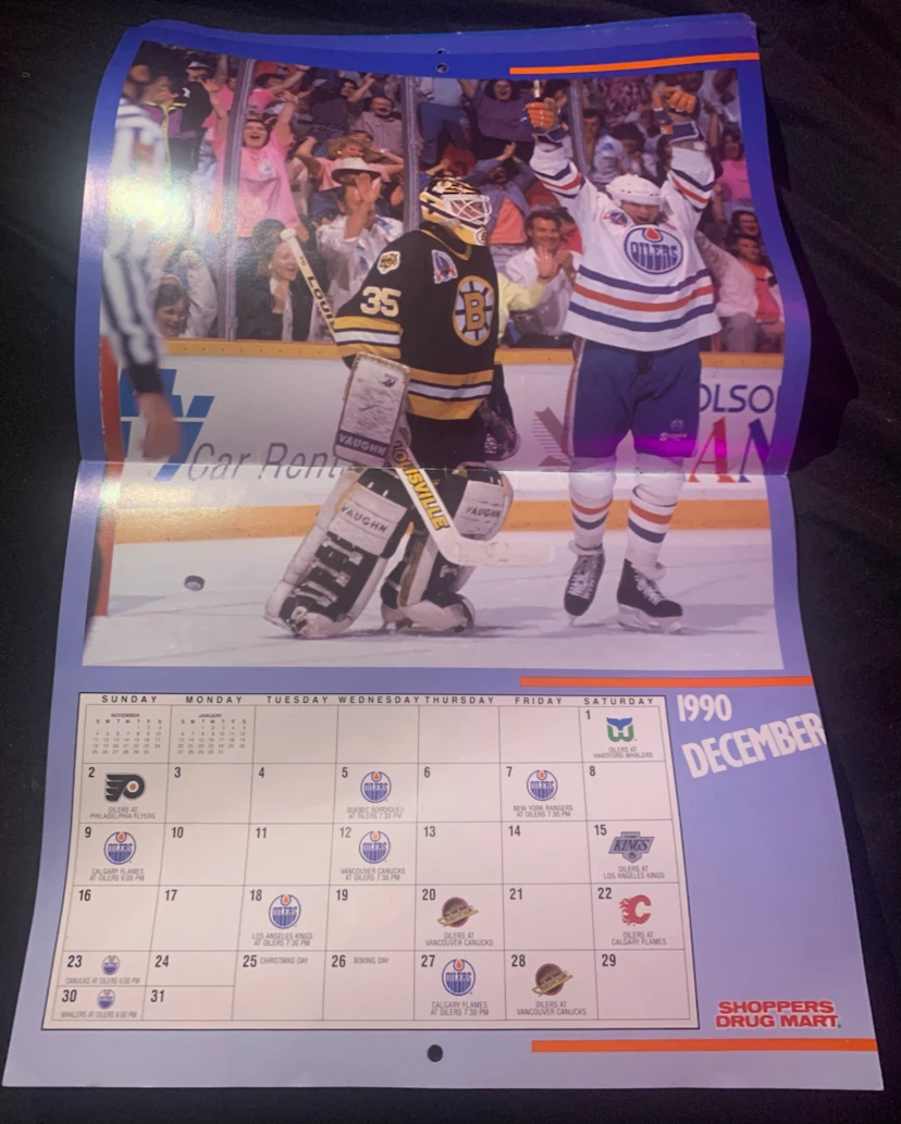 1990 Stanley Cup Champs Edmonton Oilers - Shoppers Drug Mart - photo 4