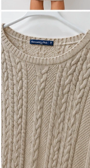 Abercrombie & Fitch Cable Knit Sweater Dress - photo 4