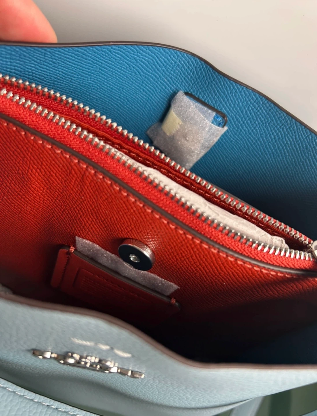 Coach mollie Leather Bucket Bag - photo 4