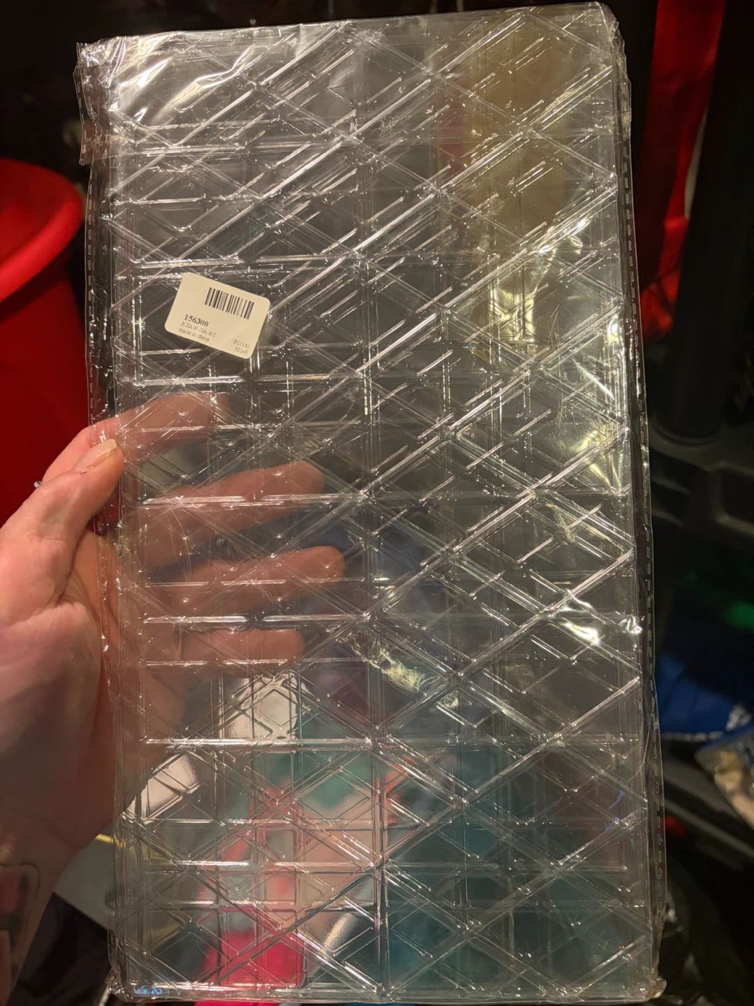 Clear Plastic Tray Insert