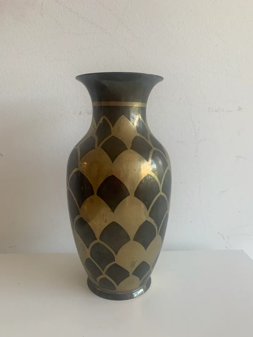 Decorative Brass Vase  (Indian)