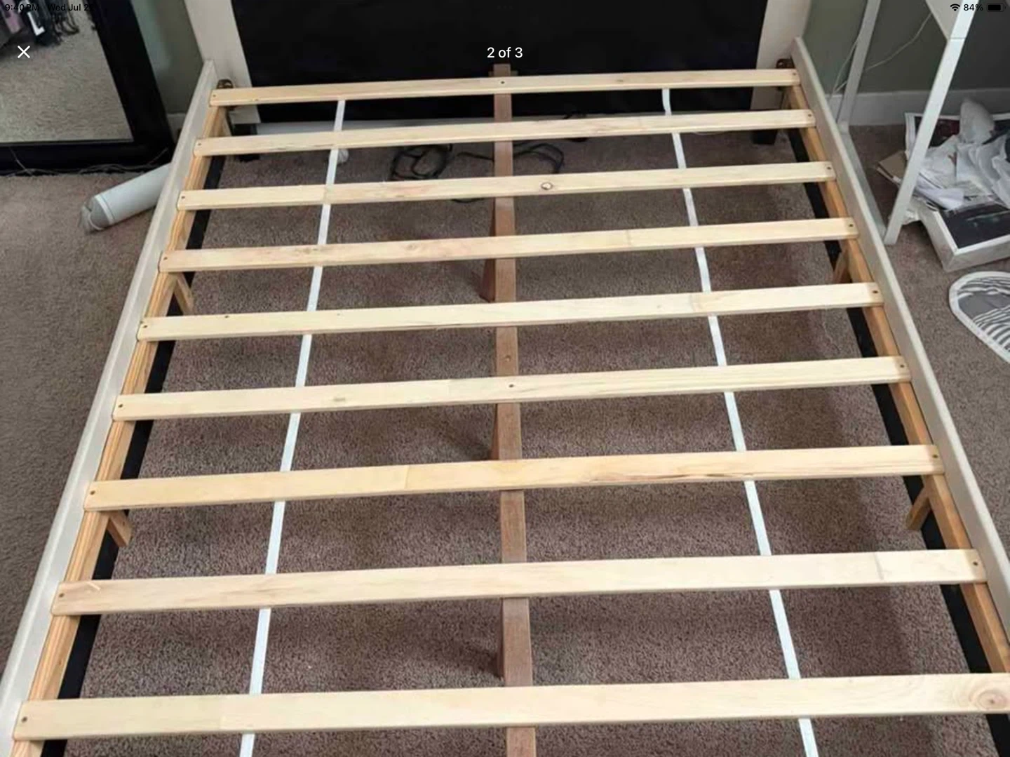 Upholstered Headboard Bed Frame Double Siz - photo 3
