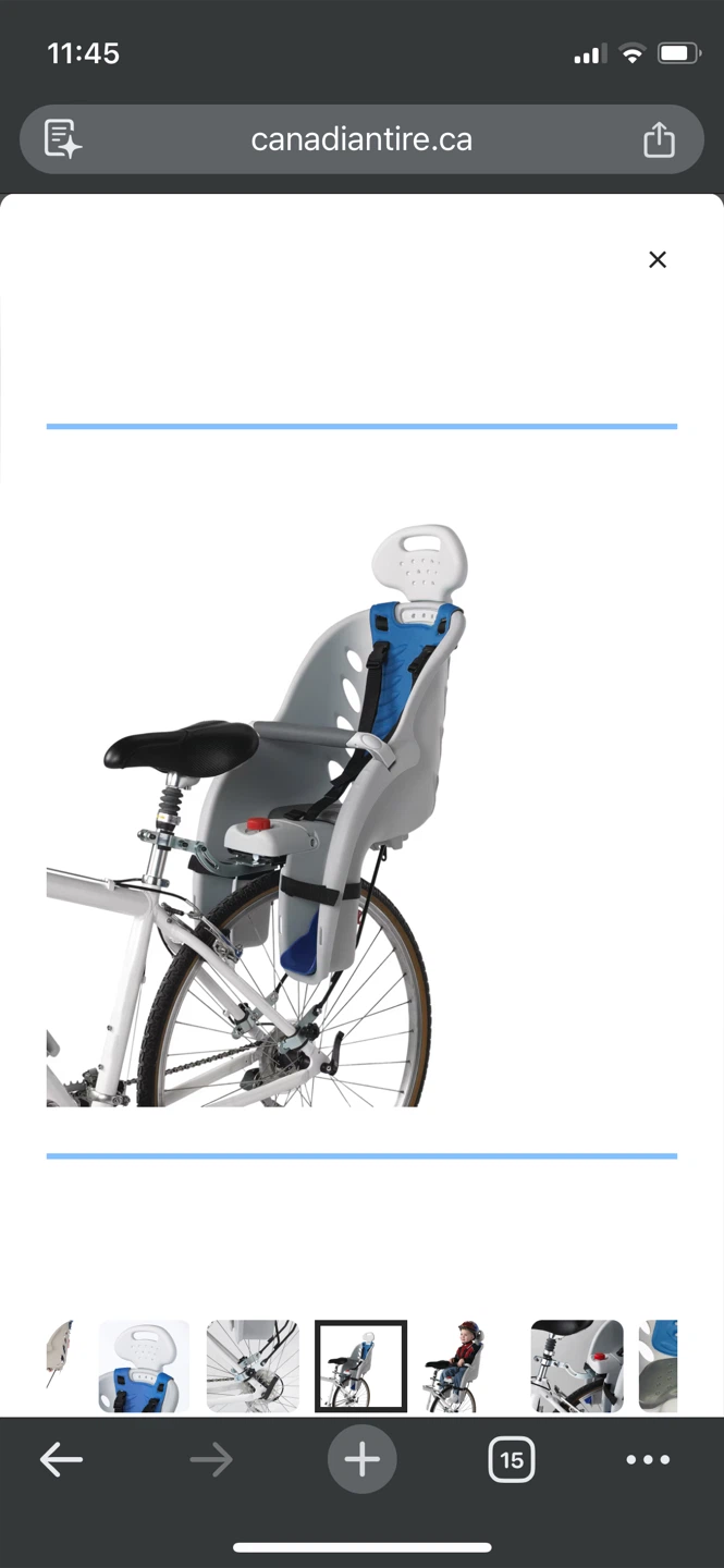 Schwinn Kids Bike Seat Carrier