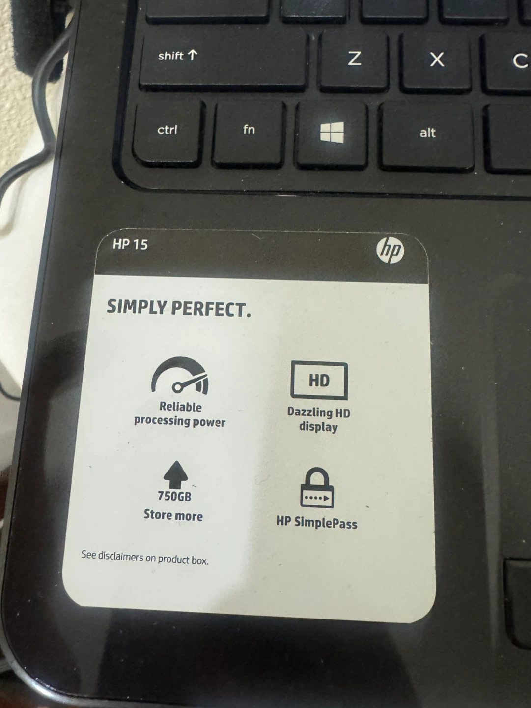 HP 15 Laptop with Intel Core i5 and 750GB Storage - photo 3