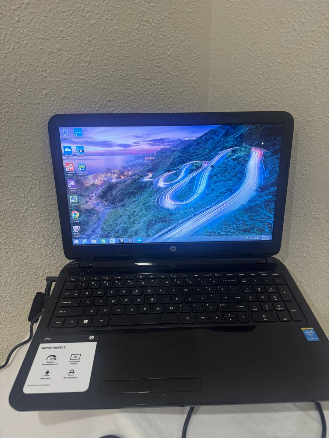 HP 15 Laptop with Intel Core i5 and 750GB Storage