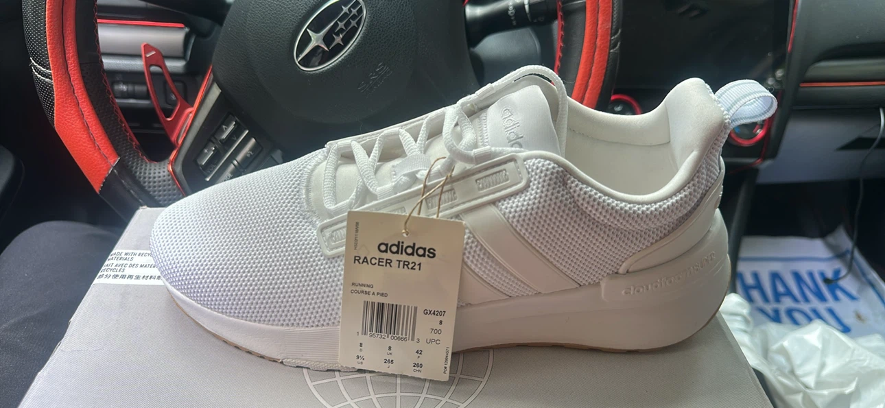 Adidas RACER TR21 Running Shoes White
