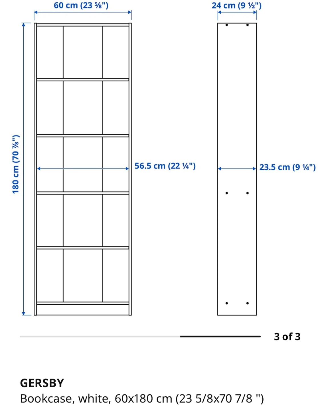 IKEA draw and bookshelf - photo 3