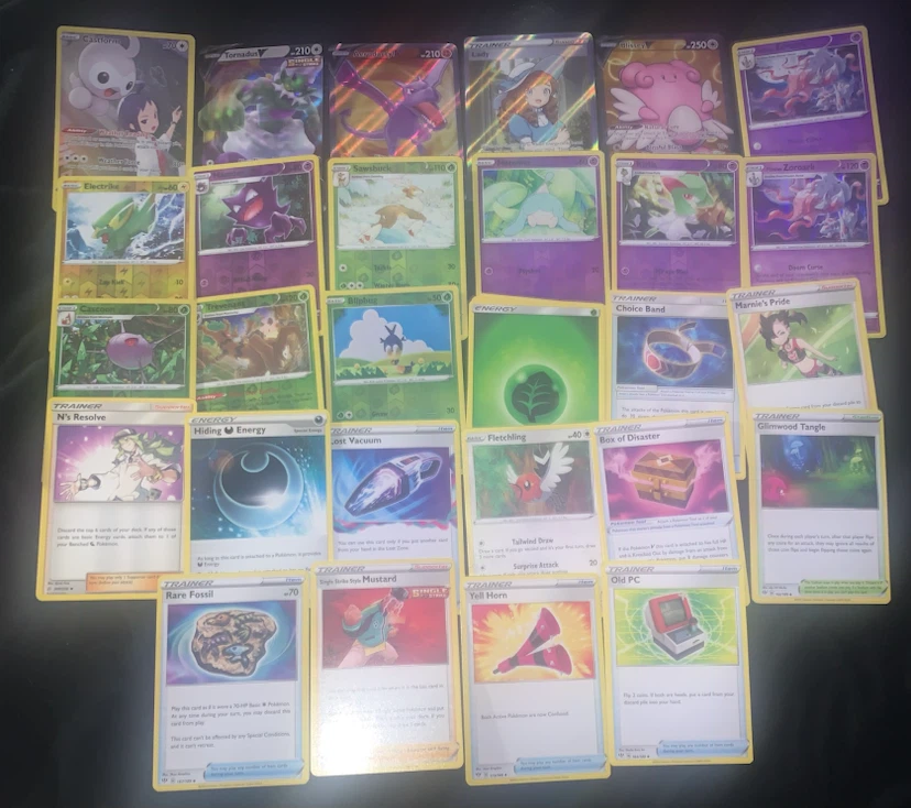 Assorted Pokémon Trading Cards