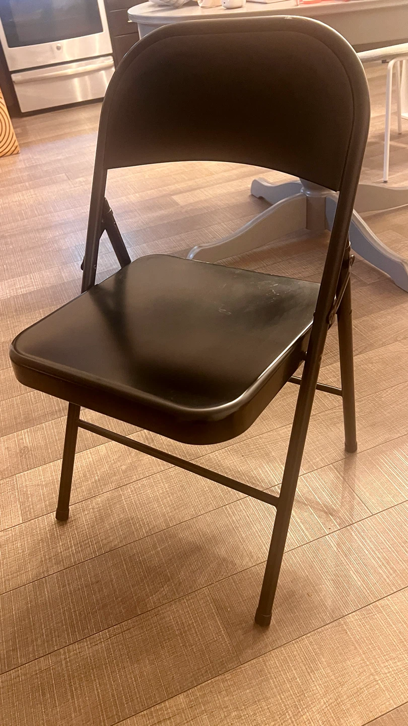 Black Folding Chair
