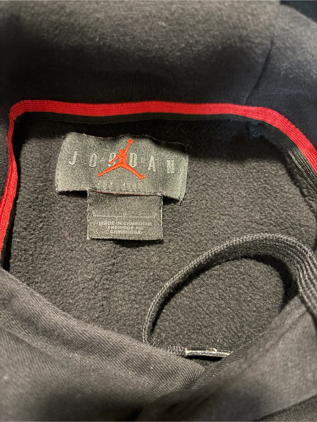 Jordan Black Hoodie - photo 4