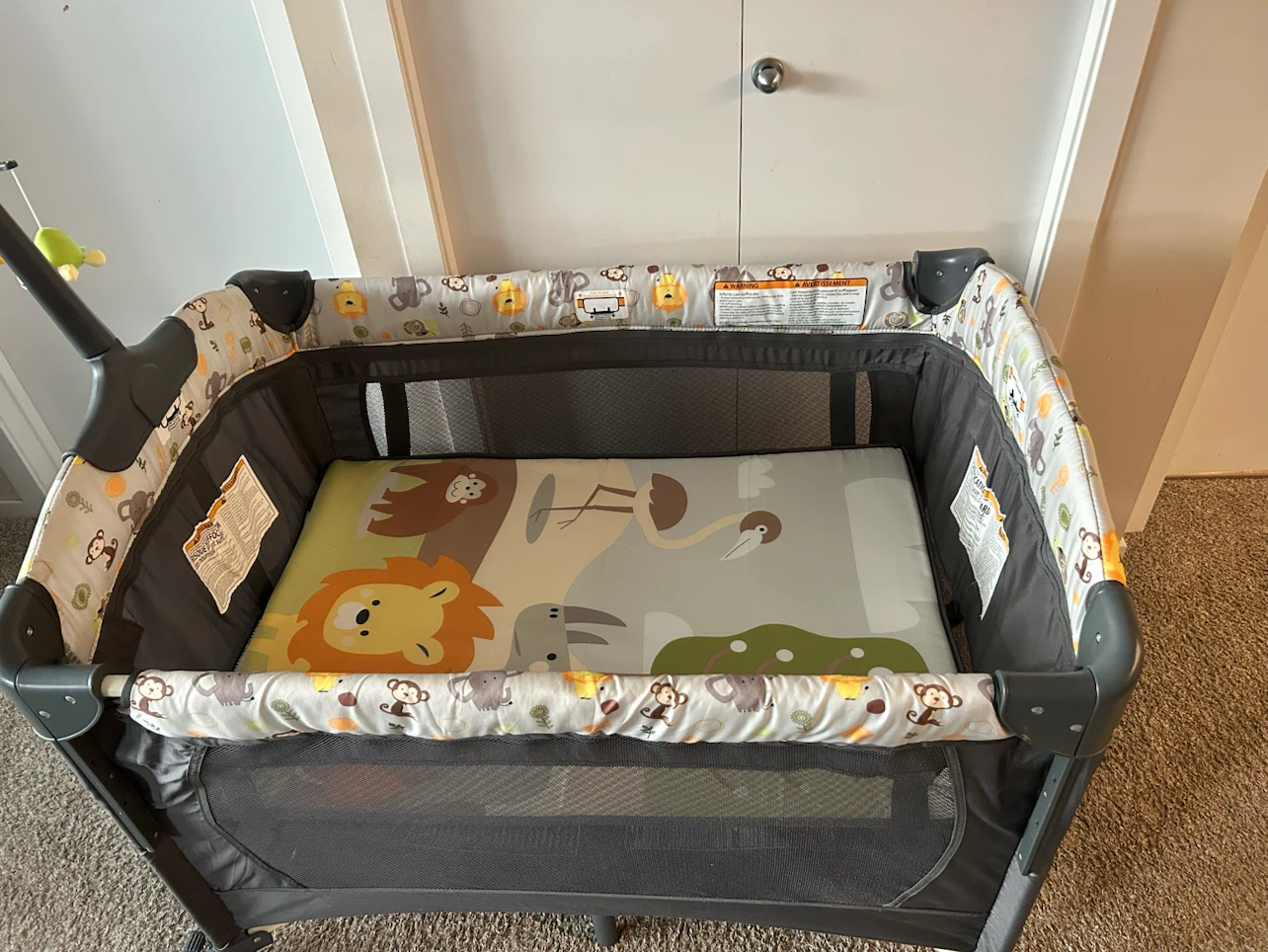 Baby Playpen with Mobile