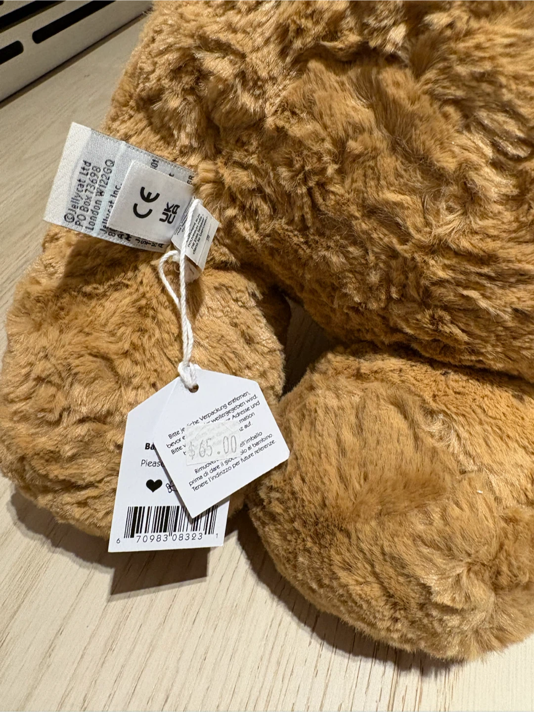 BNWT Jellycat Huge Bartholomew Bear Plushie - photo 4