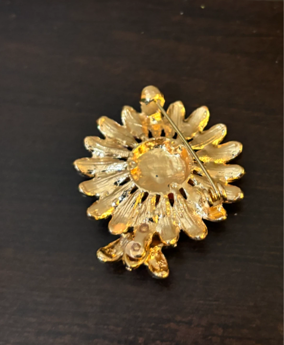 NEW-Bee and Flower Brooch - photo 2