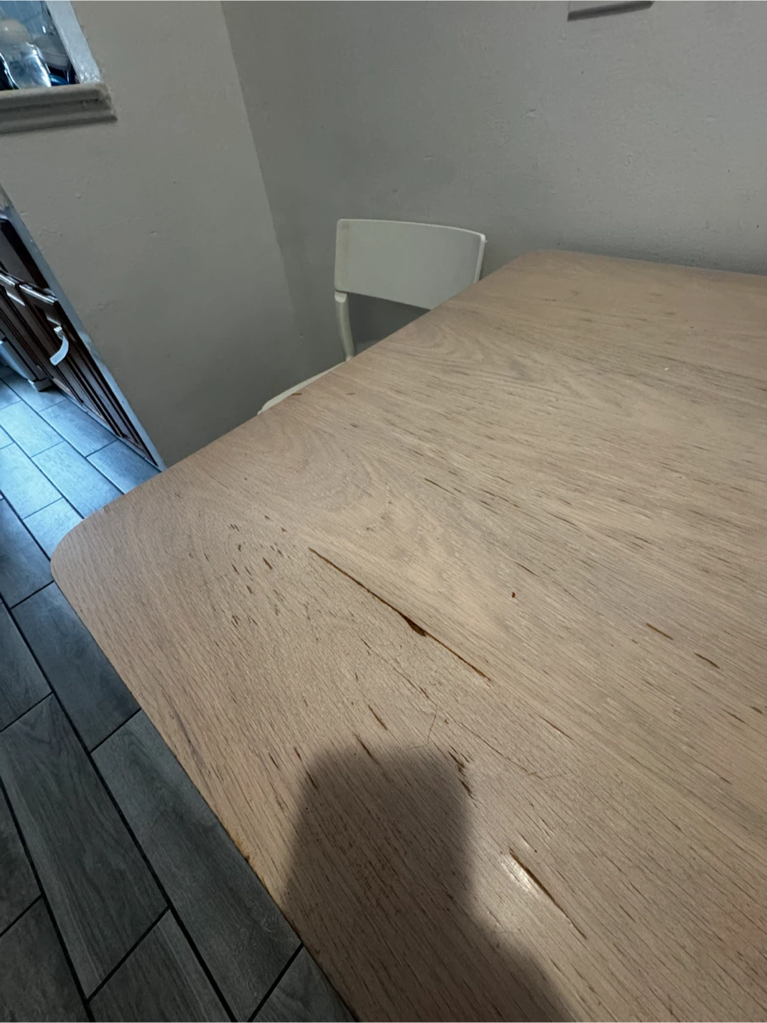 Light Wood Dining Table - photo 3