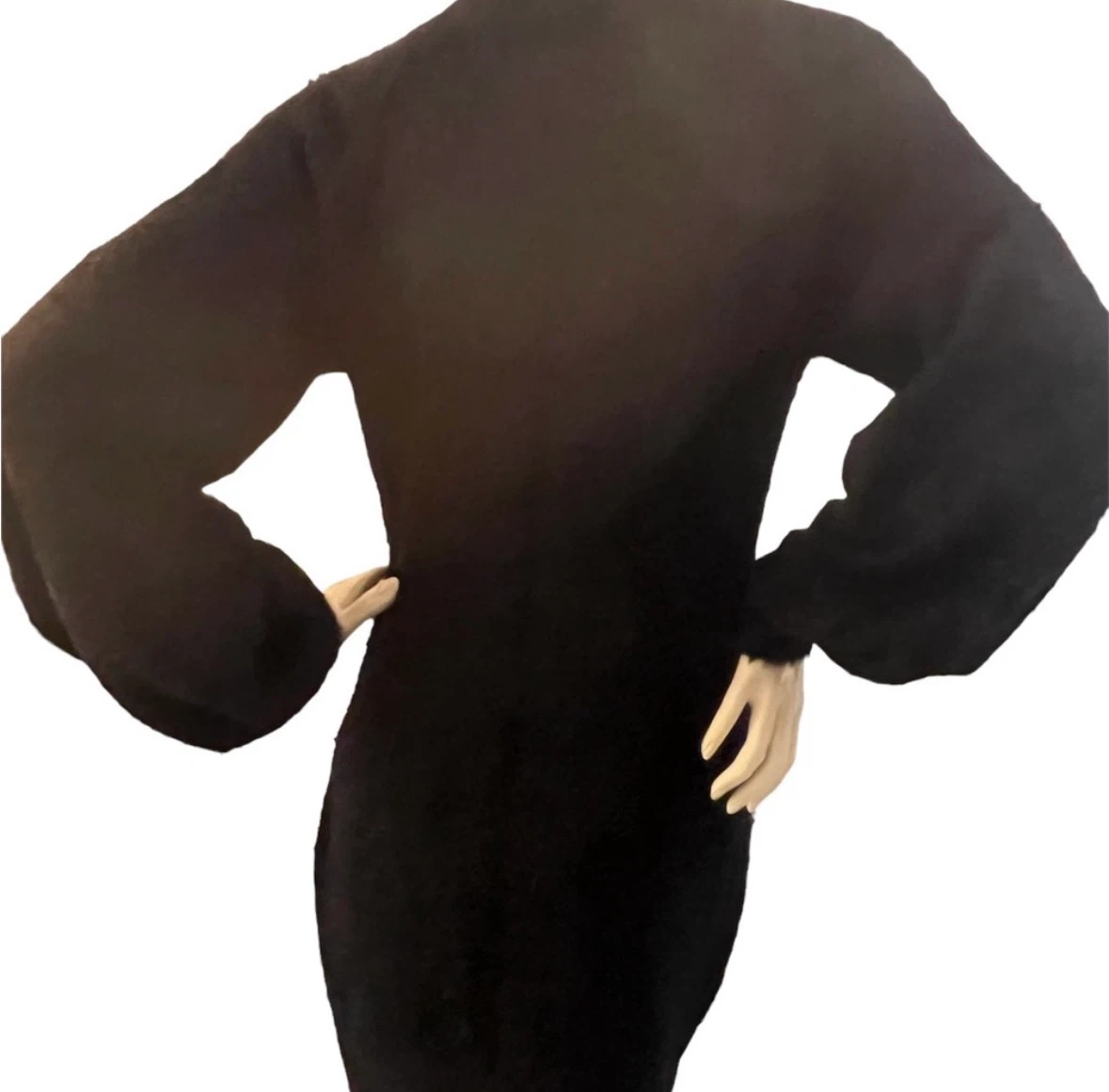 Bardot Fluffy Black Dress - photo 3