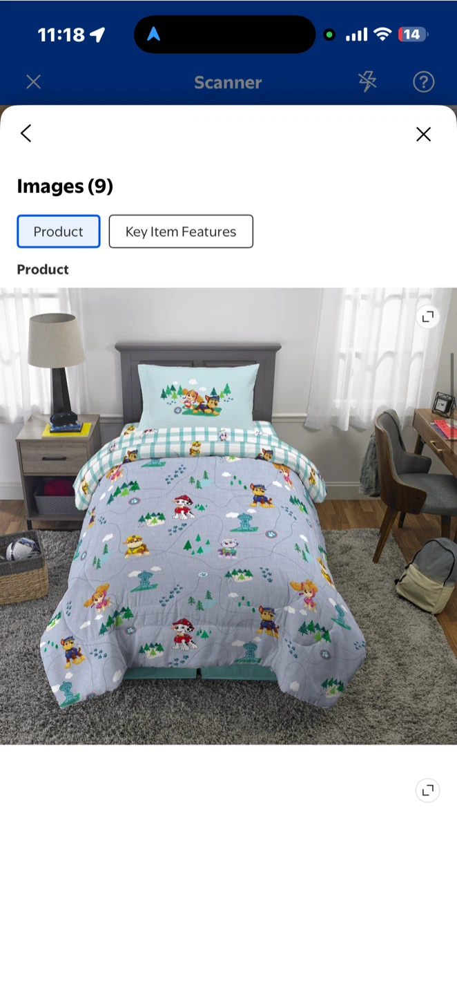 Paw Patrol Twin Bedding Set - 5 Pieces - photo 3
