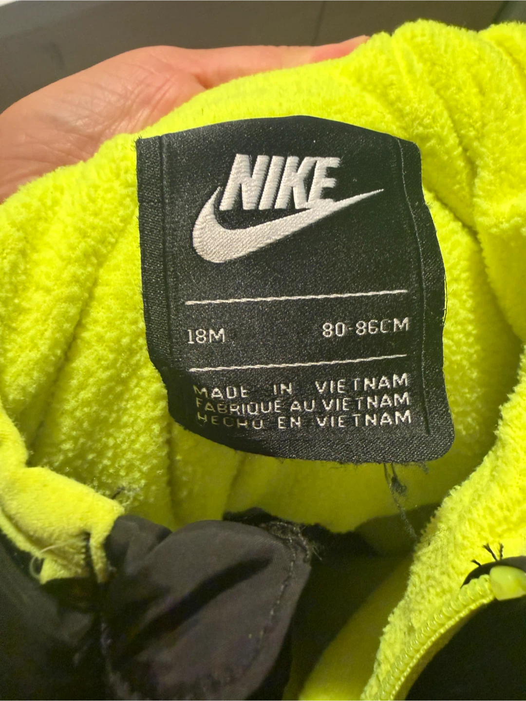 Nike Toddler Snowsuit - Black/Neon - photo 4
